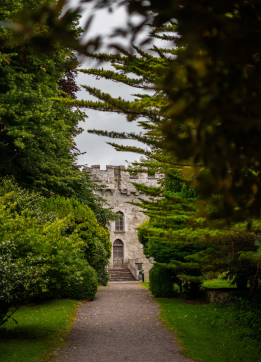 view from Dunloe Castle